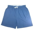 thumbnail image 3 of Hanes  Jersey Knit Cotton Button Fly Pajama Sleep Shorts (Men's), 3 of 5