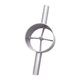 thumbnail image 5 of Divisor de bambú, divisor de tubos de bambú, herramienta manual portátil, herramienta para partir bambú, para jardineros, artesanos, patio trasero, Plata 4 cortes, 5 of 8
