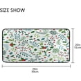 thumbnail image 6 of Coolnut Christmas Green Spruce Kitchen Rugs Kitchen Mats Polyester Non Slip Washable Cushioned Mats Antifatigue Comfort Floor Mat Doormat for Kitchen Washroom Bedroom 39 x 20 inch Home Decor, 6 of 6