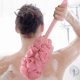thumbnail image 3 of 2 uds mango largo cepillo de baño de gran tamaño cepillo de baño de flores cepillo de baño bola de baño frotar la espalda, 3 of 5