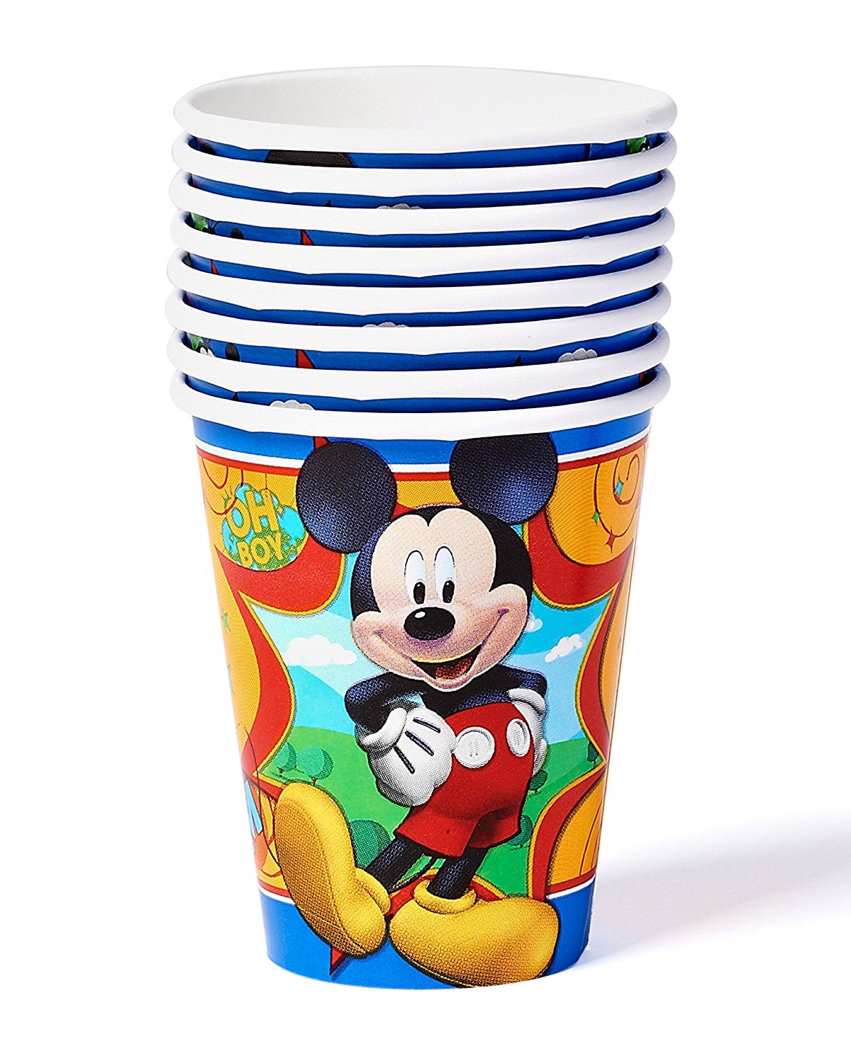 Disney Mickey Mouse 1st Birthday 9oz Paper Cups (8) - ThePartyWorks