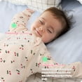 thumbnail image 4 of Transitional Swaddle Sack with Arms Up & Sleeves, Mitten Cuffs, 2-Way Zipper, Sleep Sacks Blanket for Baby 3-6Months - Calms Startle Reflex, Newborns Baby Boys & Girls Sleep Bag, 4 of 5