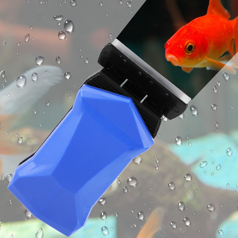 OTVIAP Aquarium Fish Tank Clean Brush Glass Algae Scraper