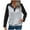 Black, variant on UVEASISHA Sweatshirts for Women,Womens Color Block Sweatshirt Casual Long Sleeve Henley Button V Neck Pullover Top with Pocket 2025 Trendy Fall Outfits,Black,L
