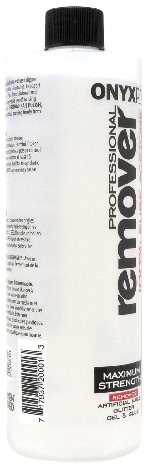 Dissolvant professionelle Onyx Professional  acétone pure à 100 % 16 oz