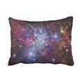 thumbnail image 1 of RYLABLUE Decorative Galaxy Space Universe Zippered Pillowcase Pillow Cover Size 20x30 inches Two Side, 1 of 1