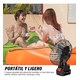 thumbnail image 2 of Ventilador Portátil Recargable Inalámbrico 4.0ah 8-inch 30w Estructura Xtellar Negro, 2 of 3