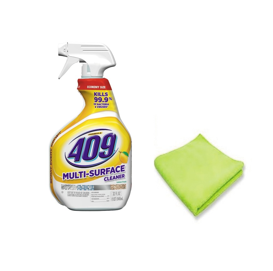 Formula 409 MultiSurface Cleaner, Spray Bottle, Lemon, 32 Ounces