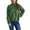 Green, variant on GigrtiJin Womens Contrast Color Knitted Sweater Top Long Sleeves Round Neck Casual Loose Pullover Sweaters Blouse