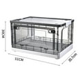 thumbnail image 1 of Boîte de Rangement en Plastique, Boîte de Rangement Portes Latérales Conteneur de Chambre Conteneur de Rangement Conçu pour la Précision, 1 of 5