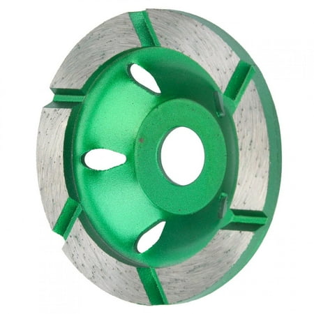 

Grinding Wheel Angle Grinder Disc 3.1in Green Sintering Sharpness Low Noise Cup Grinding Wheel Grinding Concrete For High Hardness Stone