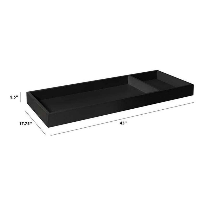 DaVinci Universal Wide Removable Changing Tray in Ebony Walmart