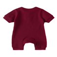 thumbnail image 2 of Baby Boys Girls Romper Ribbed Short Sleeve Knit Cotton One Piece Jumpsuit, 2 of 6