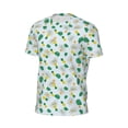 thumbnail image 6 of Wukai Pineapple Print Men's Short-Sleeved Mesh T-Shirt,Quick-Dry Short Sleeve Workout T-Shirt-4X-Large, 6 of 8