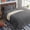 Dark Grey, variant on 7-Piece Queen Olive Green Seersucker Comforter Set, All Season Bedding with Comforter, Sheets, Pillowcases & Shams