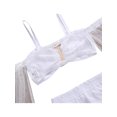 thumbnail image 4 of TheFound Infant Girls Clothing Set Pure Strap Blouse + Elastic Plain Dress, 4 of 10