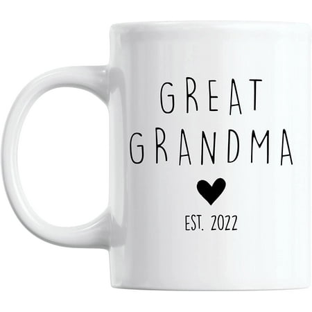 

Great Grandma Mug 2022 Pregnancy Announcement Pregnancy Reveal New Great Grandma Gift New Baby Announcement Baby Reveal New Grandma Gift Promoted To Grandma 2022 Mug 11oz