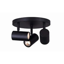 ICW1022A03BK10-Canarm Inc-Marena - 3 Light Flush/Wall Mount-5.25 Inches Tall and 13 Inches Wide