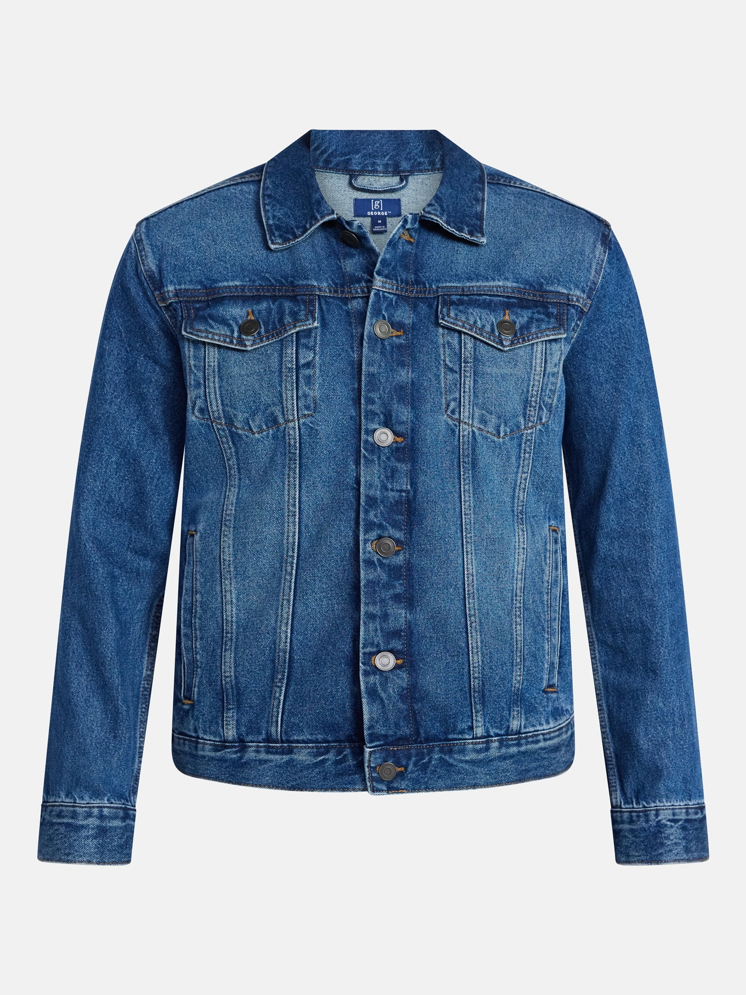 George Men's & Big Men's Denim Jacket, Sizes S-3XL