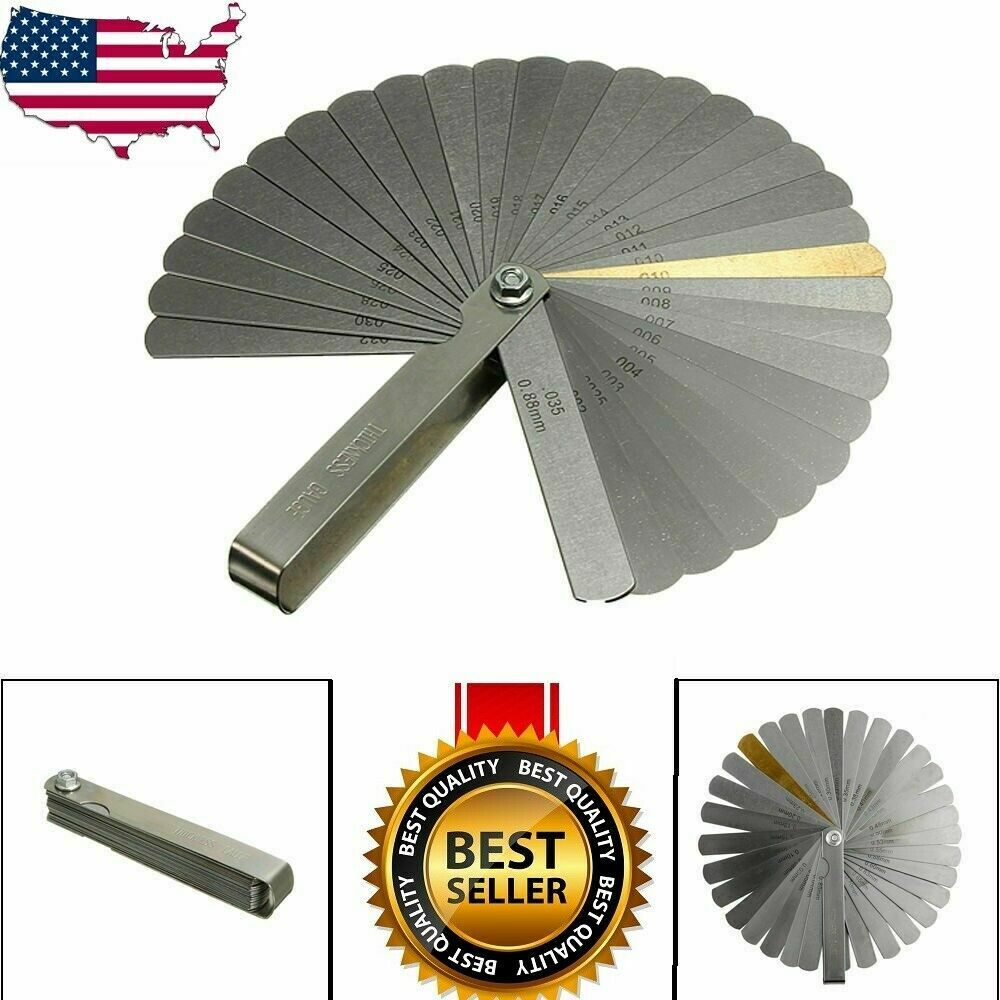 32 Blade Feeler Gauge Dual Reading Combination Feeler Gauge Metric
