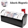 thumbnail image 2 of 4th of July Dog Mailbox Cover 25.5x21 Inch, Independence Day Post Letter Box Covers, American Flag Patriotic Holiday Magnetic Waterproof Mail Wraps for Outdoor Yard Garden Oversized Mailbox Decor, 2 of 6