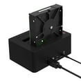 Sabrent SATA SSD HD Docking Station USB 3.0 Dual Bay HDD Computer