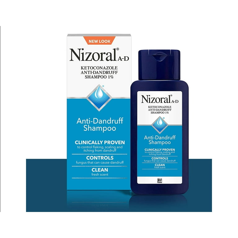 2 Nizoral A-D Anti-Dandruff Ketoconazole 1% Shampoo - 7 mL) Walmart.com