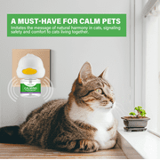 Cat Pheromones Calming Diffuser, Effective Cat Anxiety Diffuser, Professional Stress Relief for Pet Anxiety