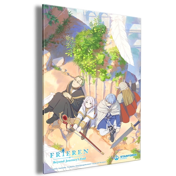 STARFORGE Party of Heroes - Frieren: Beyond Journey's End Anime UV Printed Acrylic Wall Art 16in x 24in