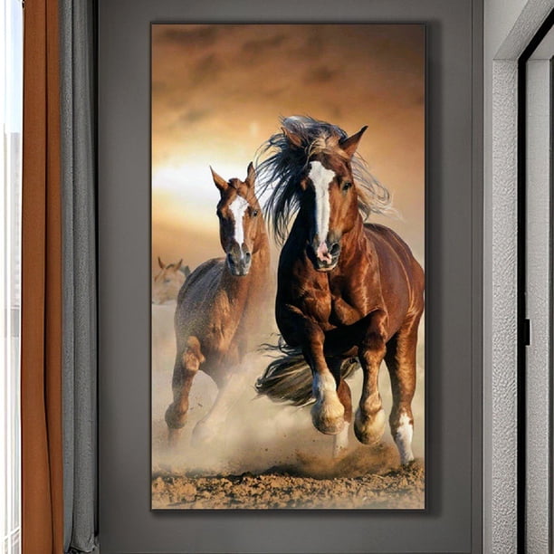 Diamond Painting 5D DIY Full Round Drill Horse Kit Decoración del hogar (V4760) Hugtrwg Para estrenar