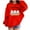 Red, variant on Makaor Fall Hoodies Toddler Boy Girls Halloween Pullover Sweatshirts Ghost Long Sleeve Coats Fleece Clothes Pockets
