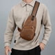 thumbnail image 1 of Bolsa bandolera para hombre: elegante mochila deportiva de gran capacidad,bolsa de viaje segura,ideal para senderismo,gimnasio,uso diario,duradera y práctica, 1 of 6