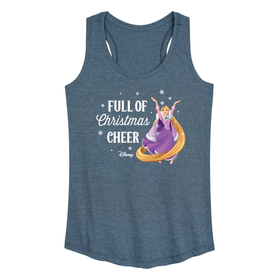 Disney - Full Of Christmas Cheer Rapunzel - Women's Racerback Tank Top