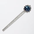 thumbnail image 5 of Christmas snowflakes Vintage Silver Lace-Edged Bookmark: a Delightful Gift for Book Lovers and Readers, 5 of 5