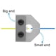 thumbnail image 3 of Conector De Soldador De Filamento, aleación De Aluminio, Acabado Fino, Unión De Filamento, Alta Dureza, Plata, 1,75 Mm, Para Estudio, PLA, 3 of 7