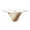 Beige, variant on Men's Ice Silk Thong Underwear Low Rise Slim Fit Bikini Briefs Soft Breathable T Back G String Comfortable Sexy Minimalist Underpants