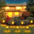 thumbnail image 6 of Super Bright Solar Lights, Outdoor Pathway Lights, Solar Powered Garden Lights, LED Landscape Lighting, Auto On/Off for Walkway and Patio, 6 of 8