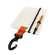 thumbnail image 3 of Tablero de escritura para buceo con clip giratorio y lápiz, tablero de escritura para buceo Naranja, 3 of 9