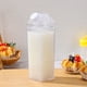 thumbnail image 4 of 3pcs Botellas transparentes portátiles Multifunción Refinete de recipiente de leche Contenedor de jugo para el hogar 500 ml 1000ml, 4 of 5