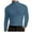 Blue, variant on Long Sleeve Shirt Men Turtle Neck Shirts Basic Lightweight Undershirt Thermal Pullover Sweater(White,M)