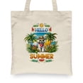 thumbnail image 2 of Bichon Frise Hello Summer with Sunglasses and Surfboard Tropical Vibes Canvas Tote Bag Bichons Dog Lovers Gifts Idea Reusable Shopping Grocery Bag - 00007, 2 of 5