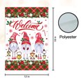 thumbnail image 3 of 12x18 in 1.8 Inches Wide Hanging Sleeve Outdoor Decor Seasonal Flags Double Sided Garden Flag 12x18 Garden Flag, 3 of 6