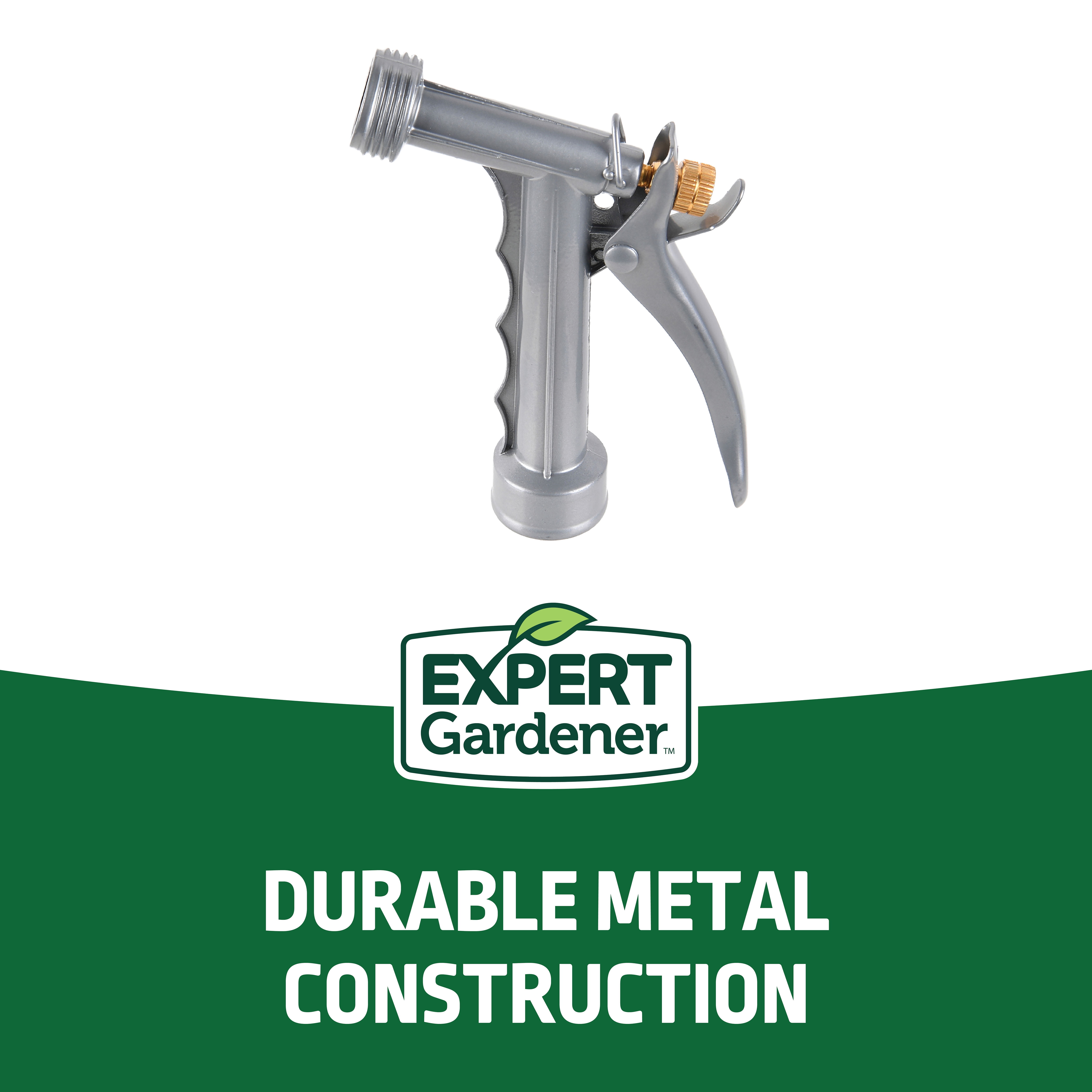 Pistolet d'arrosage en métal Expert Gardener