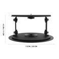thumbnail image 2 of COOPHYA Projector Base: Table Top Projector Stand Alloy Grey for Home Users 1Set, 2 of 6