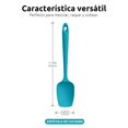 thumbnail image 2 of Juego de espátulas de silicona para cuchara raspador de goma flexible resistente al calor a 600 °F para cocinar mezclar hornear utensilios de cocina j, 2 of 8