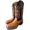 Neck Tan, variant on GadwallAR Men's Alex Exotic Western Cowboy Boots-Squre Toe Pull On Leather Neck Tan 8.5 Medium