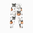 thumbnail image 4 of KPOPLK 2T 3T 4T 5T 6T 7T 8T Boy Halloween Pajamas 2 Piece Long Sleeve Ghost Print Crewneck Top & Pant Pjs Fall Outfit Set,Size 5-6 Years, 4 of 9