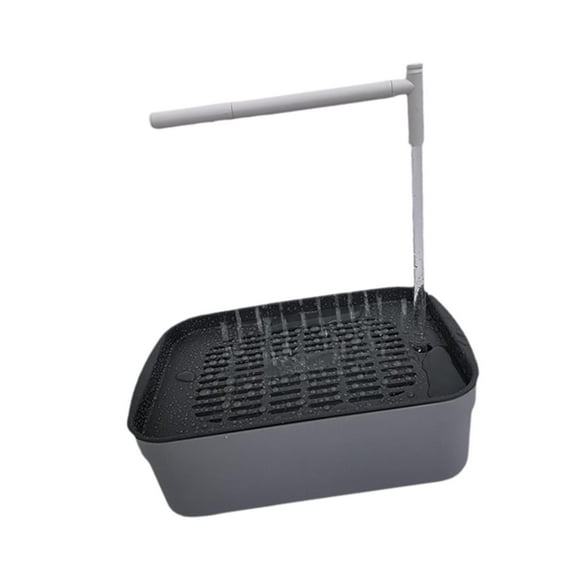 YWMJZEU Automatic Bird Bath Tub Parakeet Bath Indoor Pet Bird Bathtub with Running Water S