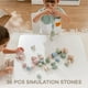 thumbnail image 5 of Juguetes sensoriales de madera Stacking Rocks Comfy Cubs, 36 piezas, 5 of 6
