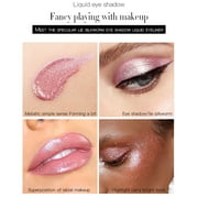 Eye Shadow Liquid Glitter 18 Colors Sparkling Liquid Eyeshadows Diamond Pearlescent Eyeshadows 5ml Hot Pink